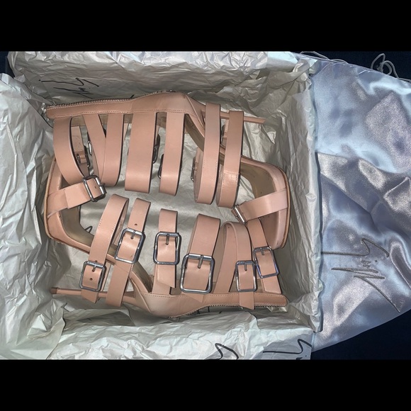COPY - Giuseppe Zanotti Design Nude Multi Strap H… - Picture 14 of 14